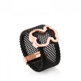 Oiritaly Ring Woman Tous 613105561 14 Mesh Silver